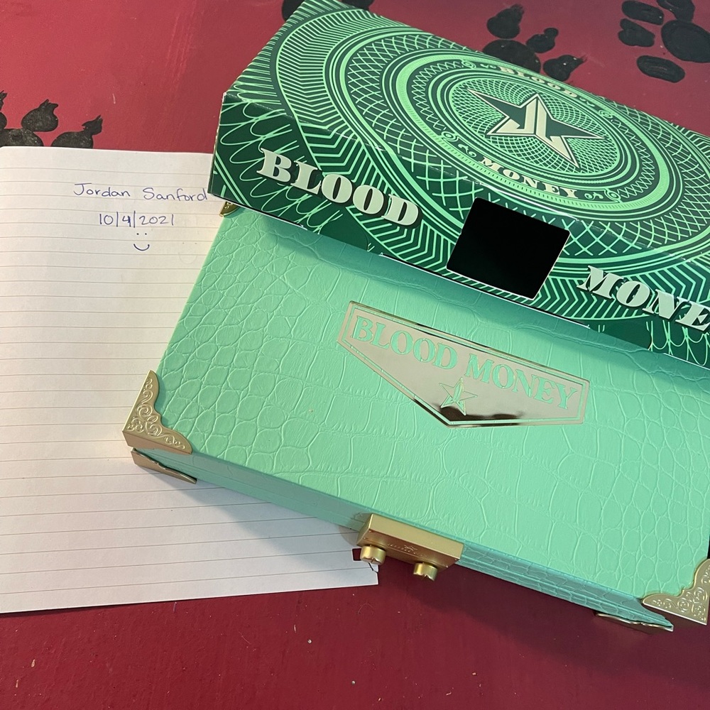 Jeffree Star Blood Money BNIB